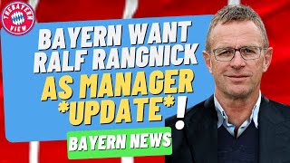 Bayern Munich Want Ralf Rangnick as New Manager!! UPDATE - Bayern Munich News