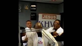 Pastor Wilson Confronted by the lady HUSBAND at the RADIO STATION