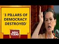 Sonia Gandhi Lashes Out At Modi Says, 'Modi Undermines Indian Judiciary'