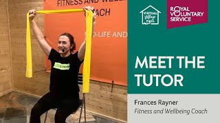 Meet Frances Rayner: Your SitFit Tutor for Fun, Accessible Fitness!