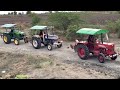 Tractors Racing Video | Swaraj 744 FE | Mahindra 575 DI | John Deere 5310 | Come To Village