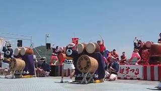 下関海峡まつり 海峡にこだまする平家太鼓 鮮やかなバチさばき🥁🥁🥁チャンネル登録をお願いします🎵🎵🎵