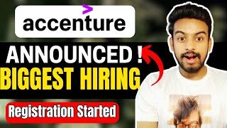 Accenture OFF Campus New Hiring Announced | OFF Campus Drive For 2024, 2023 Batch Fresher