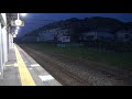 【4k】jr七尾線　普通列車413系電車　ｻﾜb11編成　津端駅発車