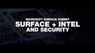 Microsoft Surface + Intel and Security