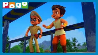 Aag Aur Paani Ki Takkar 🔥💧| Do Heroes Ki Zabardast Team! 😲| Chhota Bheem | Little Singham | POGO