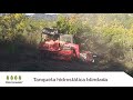 video demostración de la nueva tanqueta trituradora de fitor forestal.