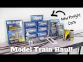 MODEL TRAIN HAUL and UNBOXING from Lombard Hobbies!