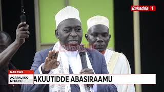 Agataliikonfuufu Galabuzi akuutidde abayisiraamu okusomesa abaana n'okukuuma emmaali y'obusiraamu