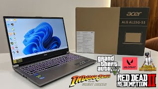 Acer ALG 2025 - RTX 3050 6gb - Unboxing + 5 Games Tested ⚡⚡