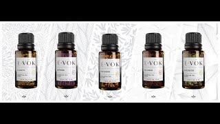 Just launched at #EXPO10 in Singapore: E·VŌK Essential Oil Blends