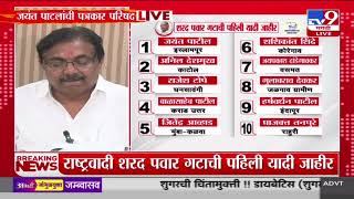 Sharad Pawar Group Candidate List | शरद पवार गटाची पहिली यादी जाहीर, या नेत्यांना मिळाली उमेदवारी