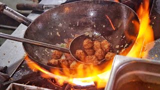 Master Of Making Chinese Sizzler | China Town Sizzler | Indian Street Food