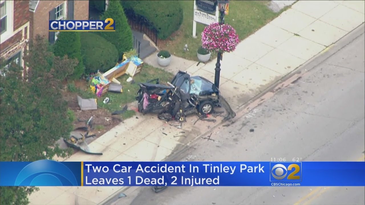 Police: One Killed, Two Injured In Crash In Tinley Park - YouTube