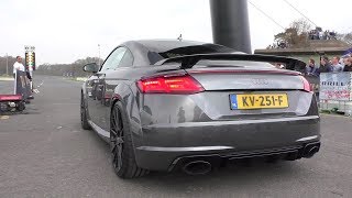 DRAGRACE | 650 HP Audi TT-RS vs. Mercedes E63S AMG vs. Audi RS6+ ABT vs. Audi R8 V10+