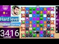 Candy crush saga level 3416 । No boosters । Hard level । Candy crush 3416 help। Sudheer Gaming