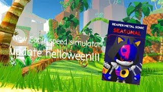 Sonic Speed Simulator helloween update !