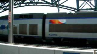 KTX passing Cheonan-Asan station 천안아산 통과