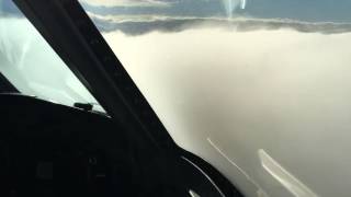 Timelapse approach RNAV 21 Timmins / CYTS