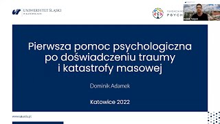 Pierwsza pomoc psychologiczna po doświadczeniu traumy i katastrofy losowej