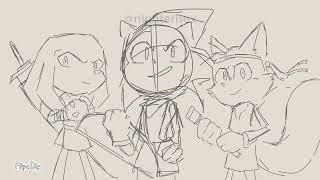 Full Speed Ahead (Sonic x EPIC the Musical) | Rough Animatic