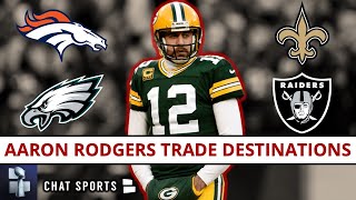 Aaron Rodgers Trade Destinations: Top 5 NFL Teams Who Could Trade For The Packers QB After NFL Draft