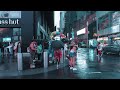Walking in Thunderstorm in Manhattan, New York   Times Square Rain Ambience