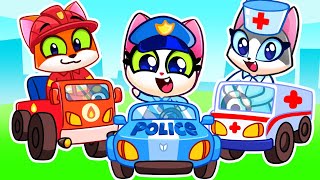 Rescue Team Is Coming! 🚓 Toddler Learning Songs On YouTube 🌟 Paws&Play Patrol