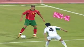 Cristiano Ronaldo Was Spectacular In Season 2004-05