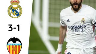 Real Madrid vs Valencia 3-1 Extended Highlight All & Goals 2022 HD