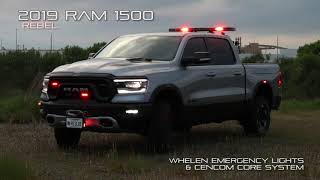 2019 Ram 1500 Rebel with Whelen CenCom Core Siren/Lighting System