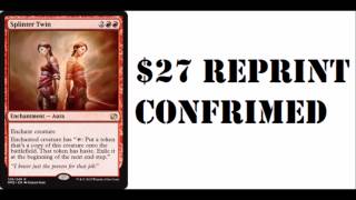 Splinter Twin Rare Reprint CONFIRMED Modern Masters 2015