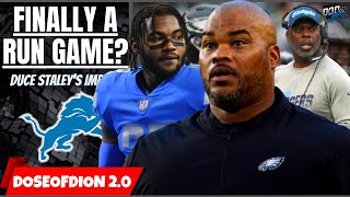 Lions Sneaky BIG Addition Duce Staley: Finally A Rushing Attack?