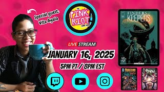 Pink Riot! Live Comic Show 1/16/25!!!