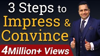 3 Steps to Impress and Convince Video In Hindi By Vivek Bindra