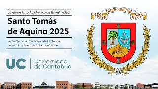 Solemne Acto Académico de la Festividad de Santo Tomás de Aquino 2025