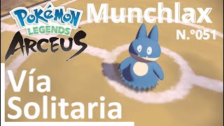 Vía Solitaria de Munchlax - Pokemon Arceus