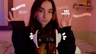 ASMR DE OREJA A OREJA Voz SUAVECITA Para Calmar y DORMIR 🌧️Con LLUVIA