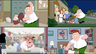 Everyone Getting Beat Up in Family Guy (Compilation)