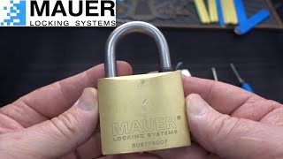 (1352) Mauer Dimple Padlock Picked \u0026 Evicted