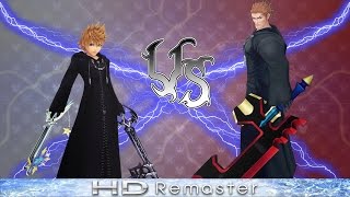 [KH2FM] Vengeful Roxas vs Tenacious Lexaeus (HD REMASTER)