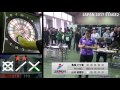 亀尾 さや香 ladies8 　vs　山口 祐理子　‐japan 2017 stage2 ladies best16