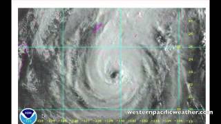 Typhoon Fitow Friday Midnight Update \u0026 Storm Footage