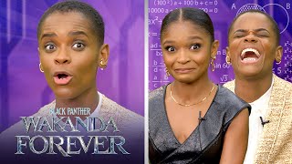 Black Panther Cast vs. 'The Most Impossible Black Panther Quiz' | Wakanda Forever