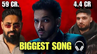 BIGGEST SONG ON YOUTUBE BY YOUR FAV RAPPER [ ALL TIME ] 😱🔥