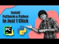 How to install PyCharm & Python in just 10 minutes | 2022 | Now Coding