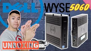 UNBOXING : DELL WYSE 5060 THIN CLIENT WINDOWS 10 QUAD CORE 2.4 GHZ AMD GX-424CC 8 GB RAM 120 SSD