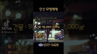 경기모텔매매 안산모텔매매 매매가격 52억 고잔역 중앙역 역세권 상권 좋은 매물 추천 #객실 #거래 #대지면적