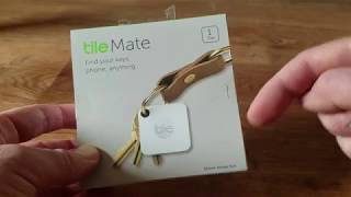 Tile Mate Unboxing and Overview