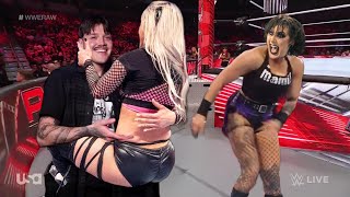 WWE 29 May 2024 Liv Morgan & Dominik Mysterio Live Sex Celebration Rhea Ripley Attack Full Segment